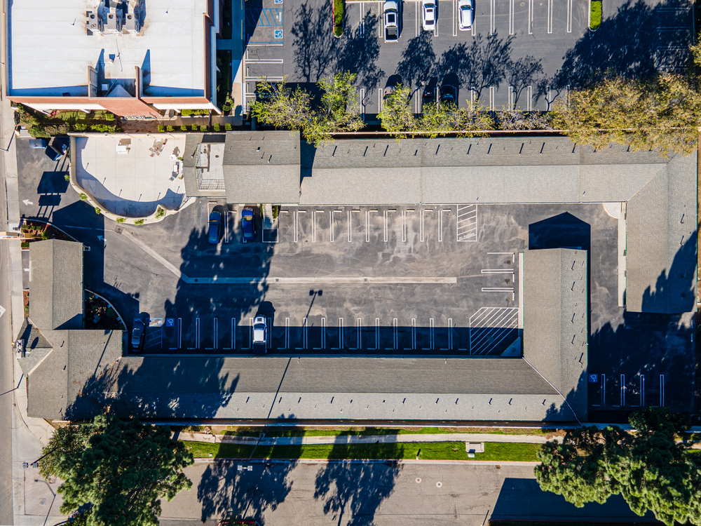T & C Inn - Aerial View